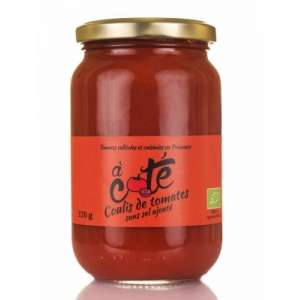Coulis de tomates bio provence (sans sel)
