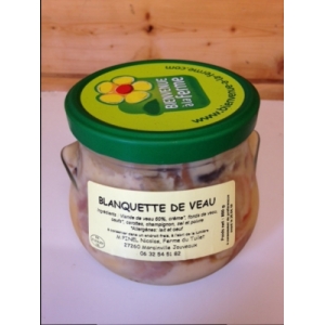 Blanquette de veau cuisinée pot 600g