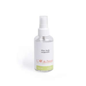 Huile corporelle, Parfum Patchouli/Huile de Rosier Muscat