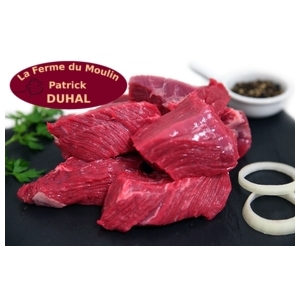 Cubes à brochettes de boeuf