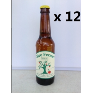 12 x canette de cidre demi sec