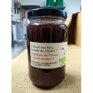 Confiture de prunes 'mirobolantes'