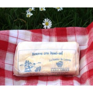 Beurre cru Demi-sel