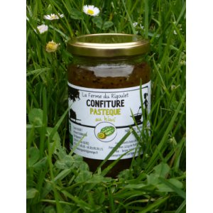 Confiture de pastèque-kiwi