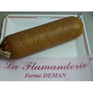 Porc - charcuterie - saucisson a l'ail fume