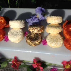 Crottins bio au poivre