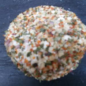 Crottin de chèvre frais saveur du jardin