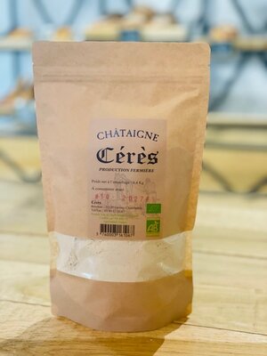 Farine de châtaignes 0.4 kg