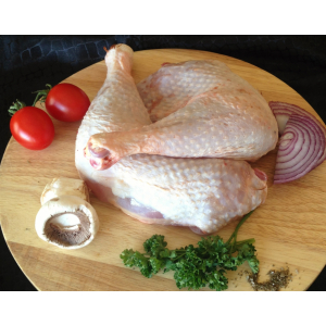 2 cuisses de poulet, ferme du pradon