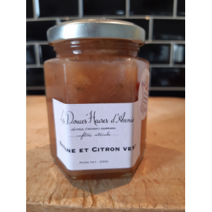 Confiture banane et citron vert