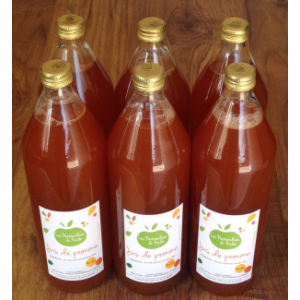6 jus de pomme 1 l
