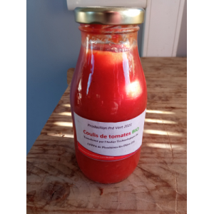 Coulis sauce tomates bio