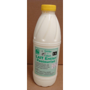 Lait entier pasteurisé