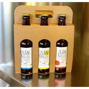OFFRE DECOUVERTE-COFFRET de 3 bières BIO de 33 cl (Blonde, blanche, rousse)