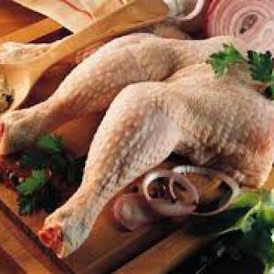 Cuisses de poulets fermiers  sous vide 2 ou 3