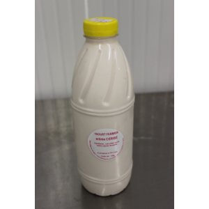 Yaourt à boire aromatisé Vanille