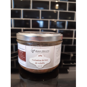 Galantine de foie de volaille