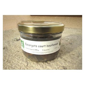 Escargots court-bouillonnés (3 douz