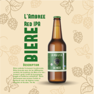 Bière ambrée red ipa 'la multimeix' 75cl