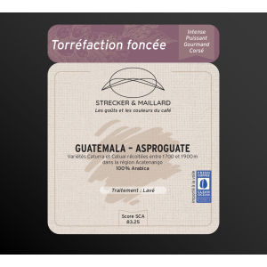 Café en grain - guatemala - torref foncée
