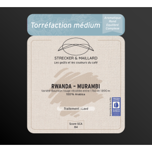 Café en grain - rwanda - torref medium