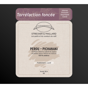 Café en grain - pérou - torref foncée