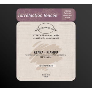 Café moulu - kenya - torref foncée