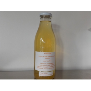 Kombucha citron bio et fleurs de sureau  1 l