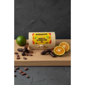 Orangettes camayos – chocolat noir 75%