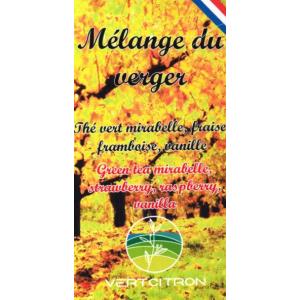 Thé vert ' mélange du verger'
