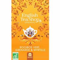 Rooibos vert, grenade & myrtille bio 20 sache