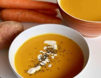 Velouté carotte douce/cacahuètes