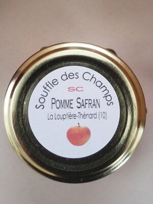 Confiture pomme safran