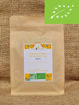 Café pour filtre, décaféiné, mexique altura