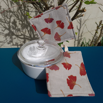 Manique feuille ginko