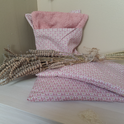 Bouillotte sèche rose