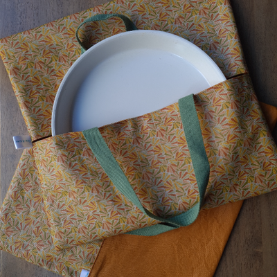 Sac à tarte ocre