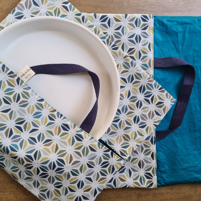 Sac à tarte bleu