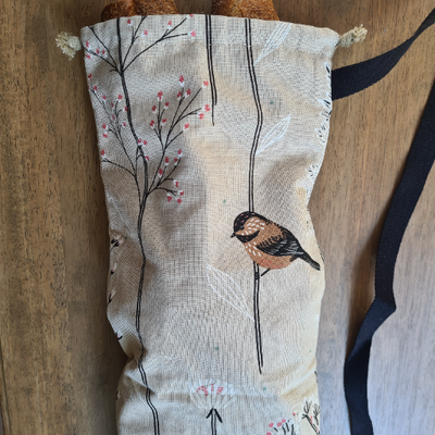 Sac à baguettes oiseaux