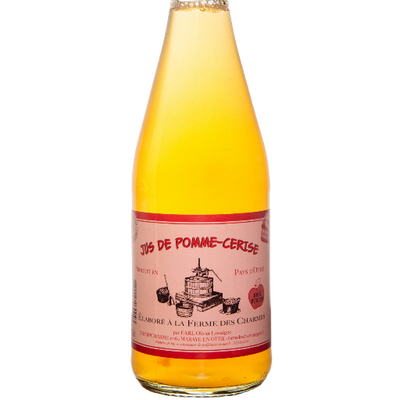 Jus de pomme cerise