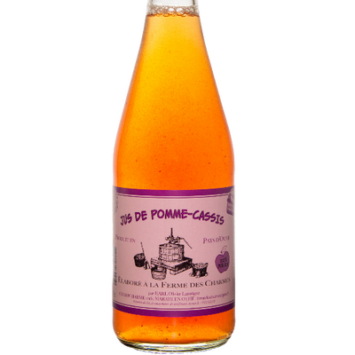 Jus de pomme cassis