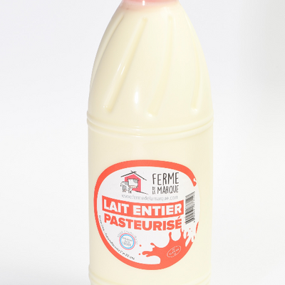Lait entier pasteurisé