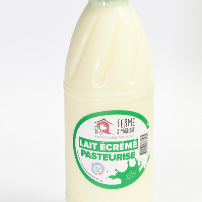 Lait écrémé pasteurisé