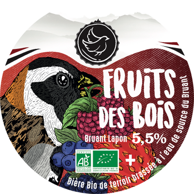 Fruits des bois bio 5,5% 75cl