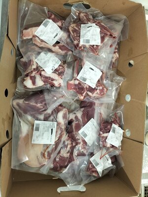 Demi chevreaux sous vide