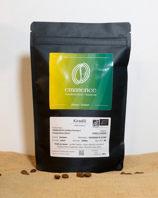 Café kiradili bio 250g moulu