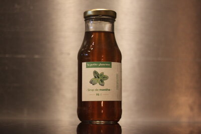 Sirop de menthe verte