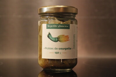 Pickles de courgettes au curry
