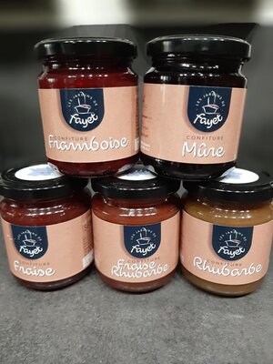 Confiture de framboise-mûre épépinée