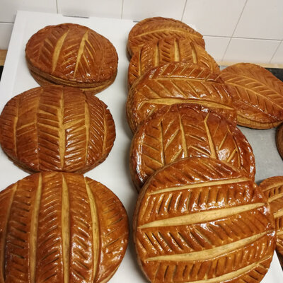 Galettes des rois aux pommes 4 parts 24cm